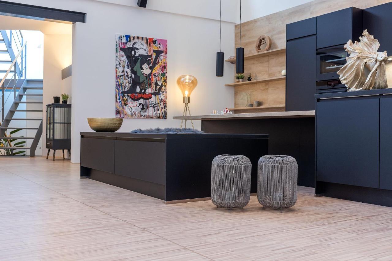 Luxus Wellness Loft - 245Qm - Designwohnen Im Zentrum Gutersloh Exterior photo